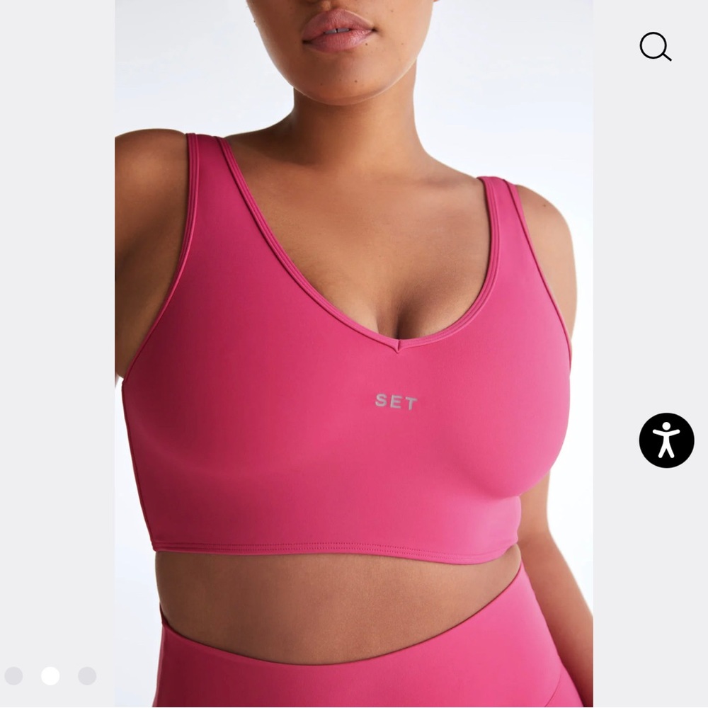 SPORTBODY® REMIX DIP BRA - LOLLIPOP
